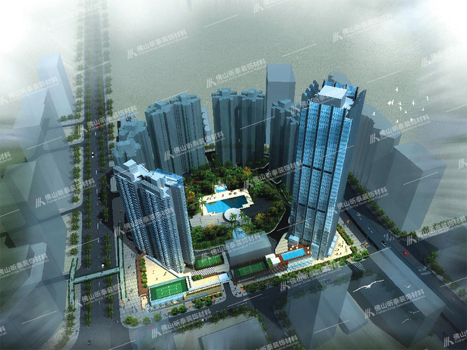 鋁單板工程案例-東風(fēng)廣場(chǎng)