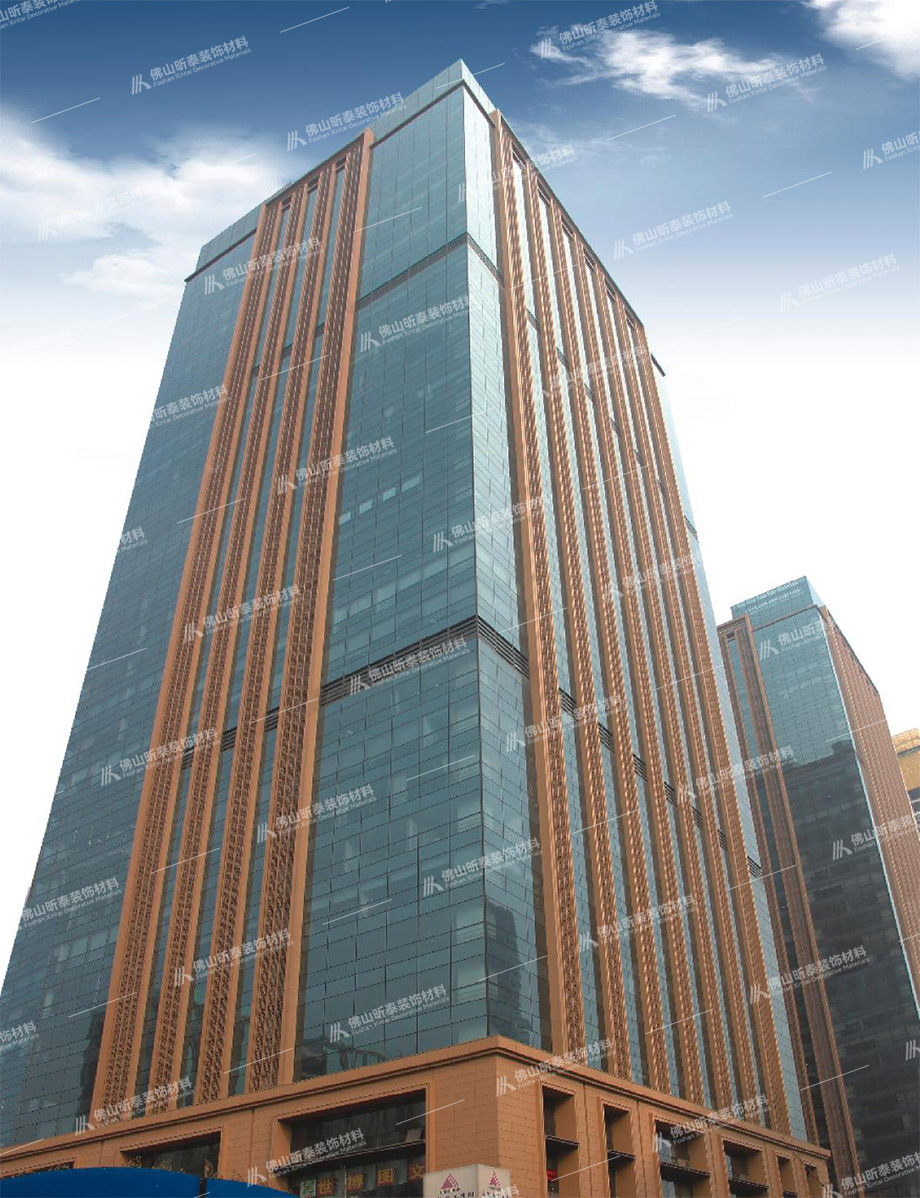 鋁單板工程案例-蜀都中心