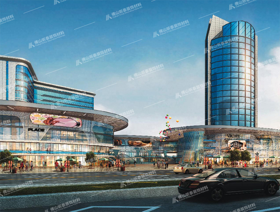 鋁單板工程案例-四川六脈科技金融創(chuàng)新產(chǎn)業(yè)園