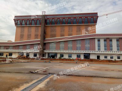 鋁單板工程案例-崇左體育館